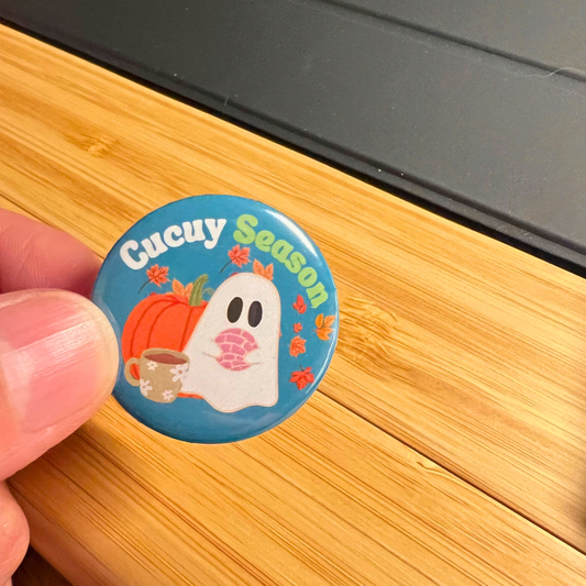 Es-Buki + Cucuy Season Mini Buttons (Set of 4)