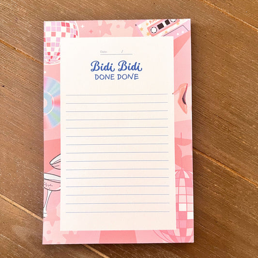 Notepad - Bidi Bidi Done Done