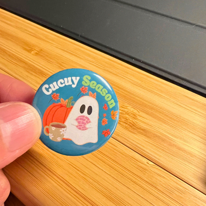 Es-Buki + Cucuy Season Mini Buttons (Set of 4)