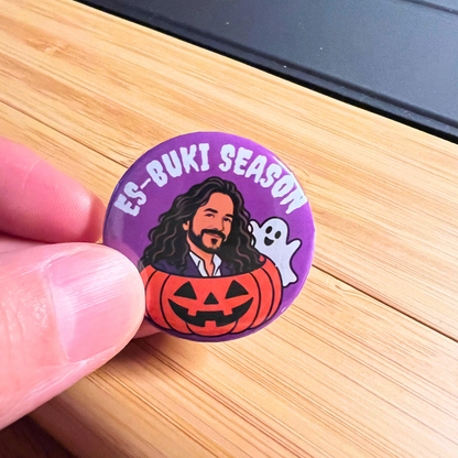 Es-Buki + Cucuy Season Mini Buttons (Set of 4)