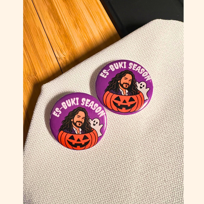 Es-Buki + Cucuy Season Mini Buttons (Set of 4)