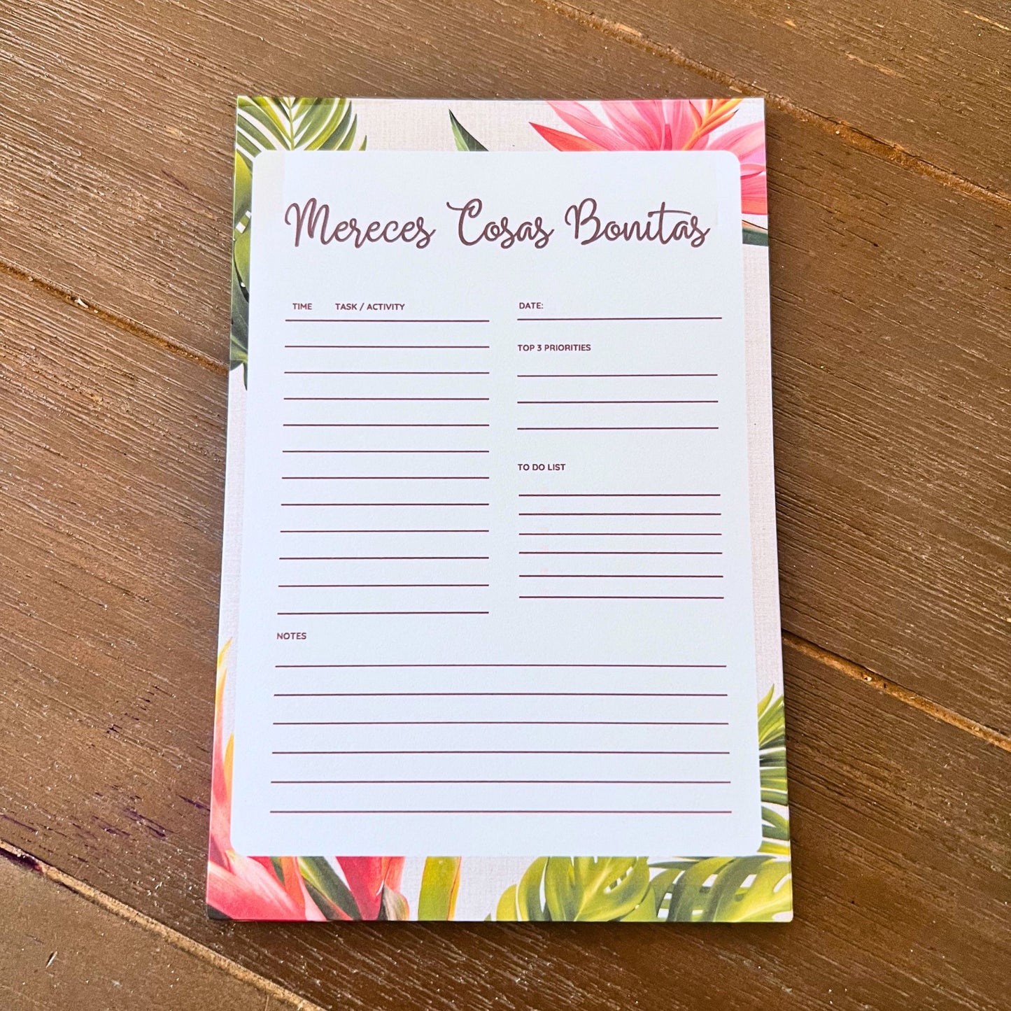 Notepad - Mereces Cosas Bonitas