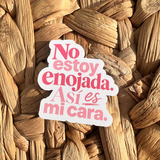 Sticker - Asi es mi cara