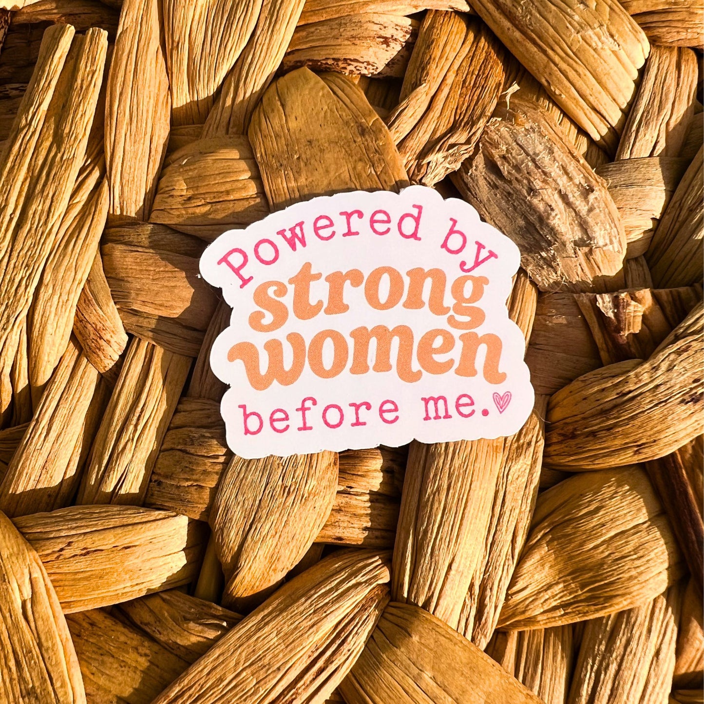 Sticker - Powered By Strong Women
