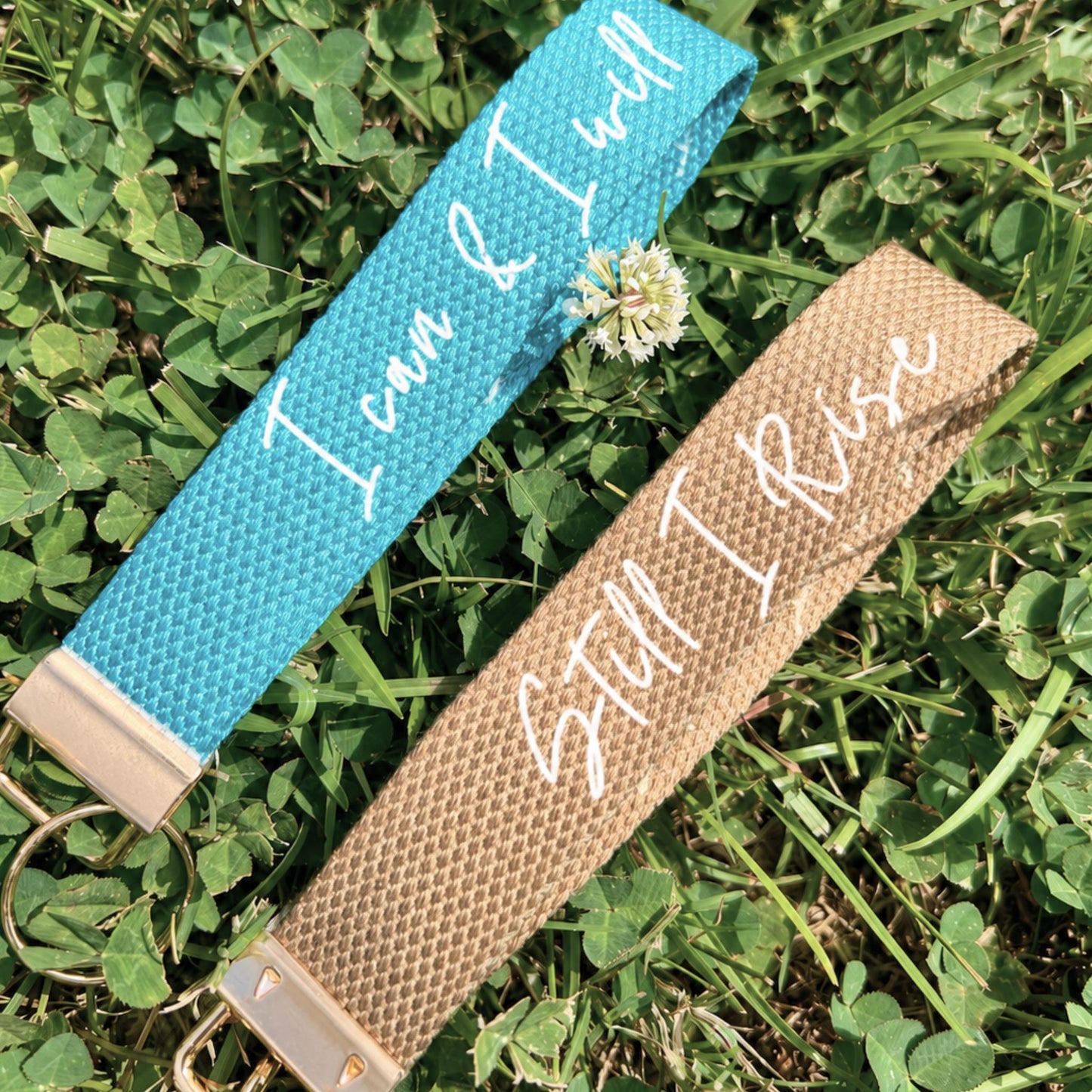 Wristlet Keychain - I Can and I Will / Still I Rise